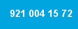 921 004 15 72 921 004 15 72